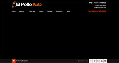 Desktop Screenshot of elpolloauto.com